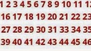 ŘEŠENÍ: Optická hádanka, kterou do 10 vteřin vyluští jen nejchytřejší lidé světa! Najdete na obrázku chybějící číslo?
