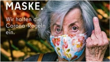 Berlín láká turisty novou reklamou. Stará paní v ní posílá jasný vzkaz všem odpůrcům roušek