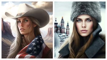 Umělá inteligence ukázala, jak by vypadaly země jako ženy. Která se vám líbí nejvíc?