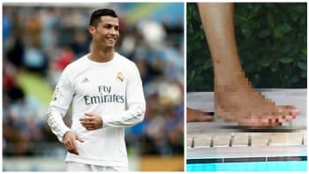 GALERIE: Ronaldo je všem pro smích! Fotbalista si nalakoval nehty a vypadal jako dámička