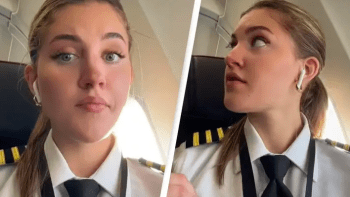 VIDEO: Zaměstnanec letiště si spletl sexy pilotku s letuškou. Jaká byla její reakce?