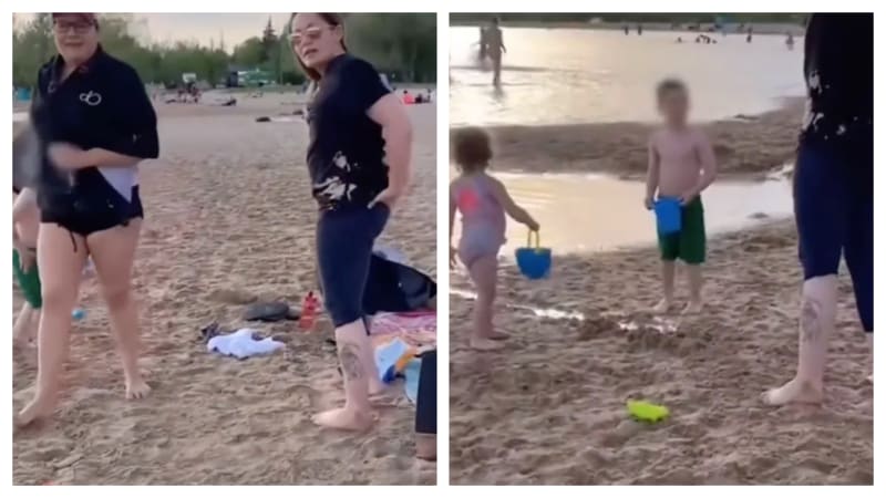 Matka křičela na ženu kvůli plavkám její dcery 5