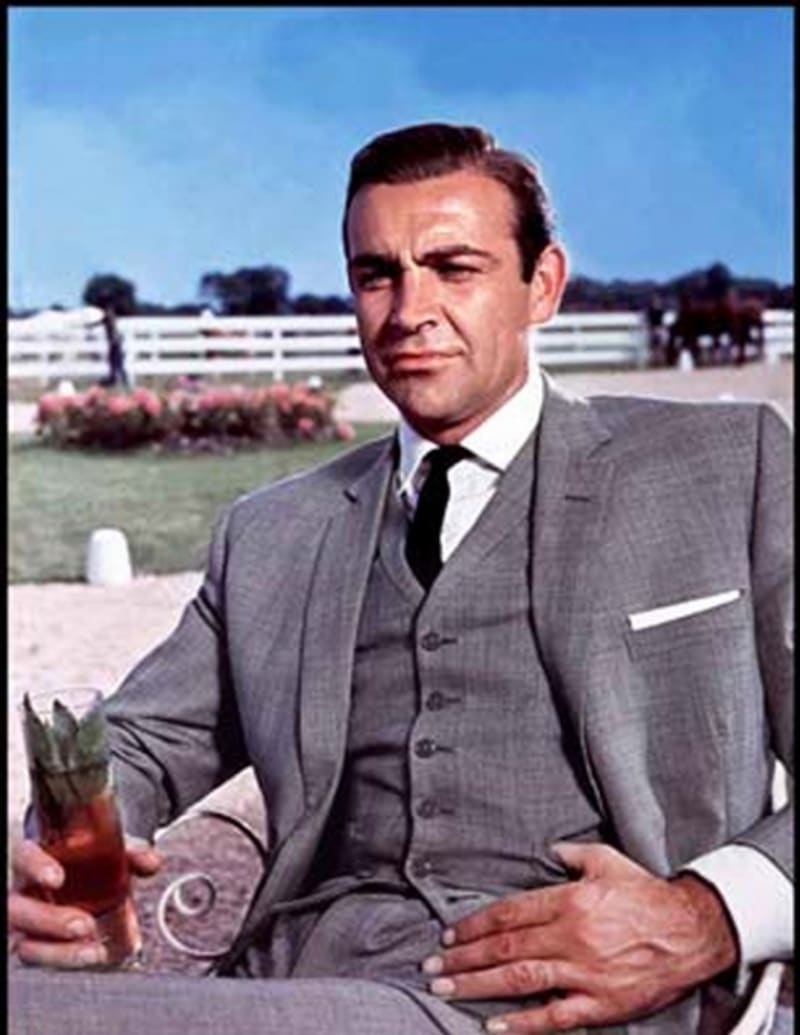 Sean Connery ve filmu Goldfinger (1964)