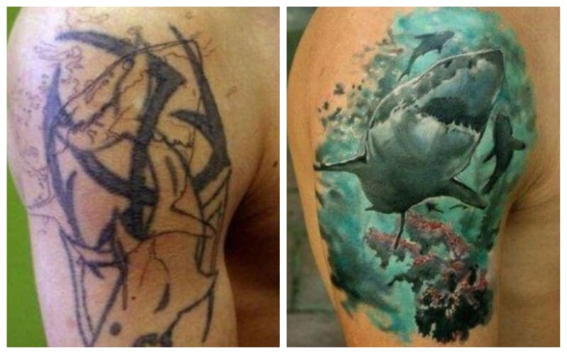 Nejlepší předělávky tetování  12