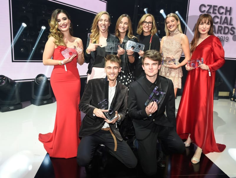 Držitelé cen Czech Social Awards 2019.