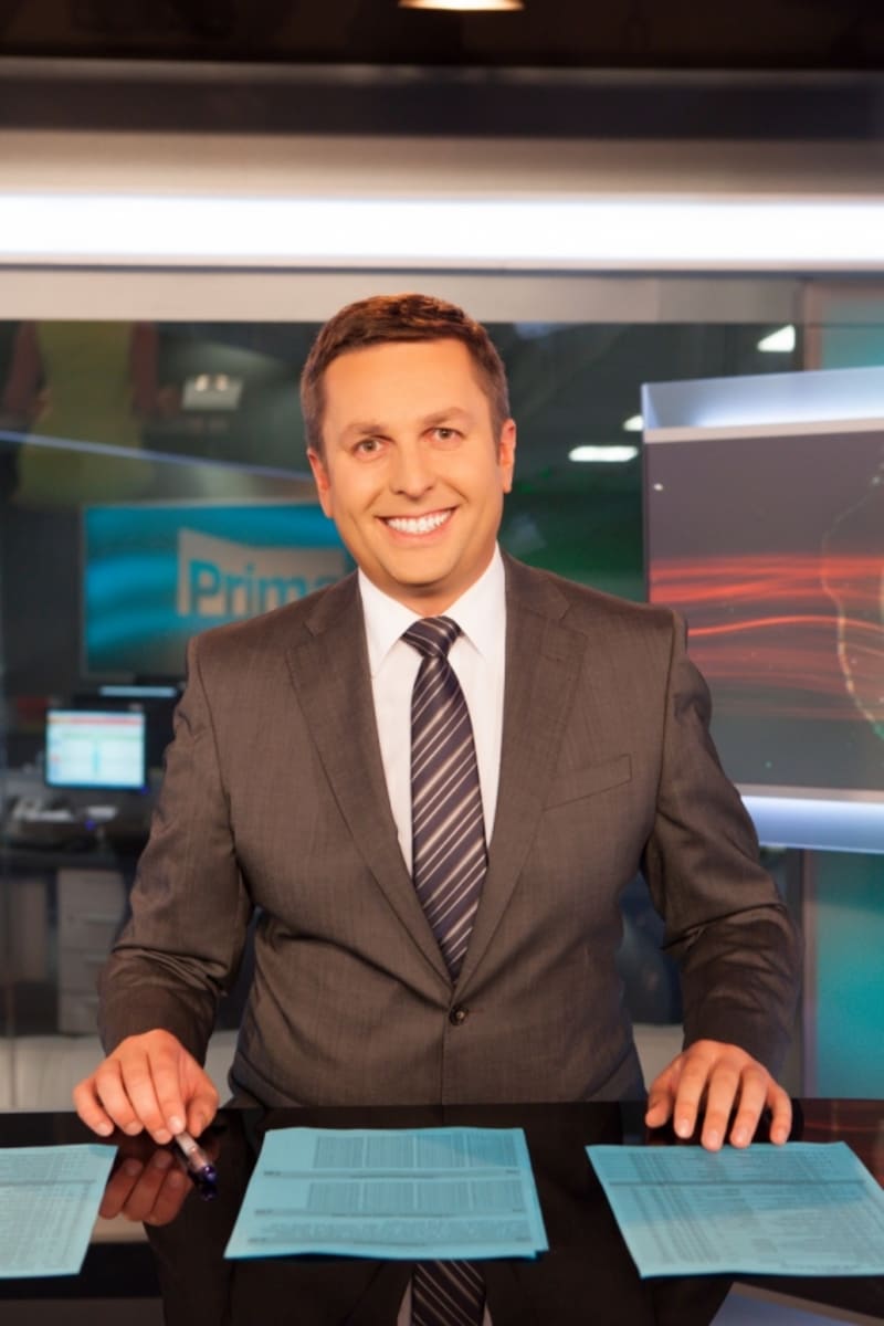 Tomáš Hauptvogel, moderátor hlavní zpravodajské relace TV Prima