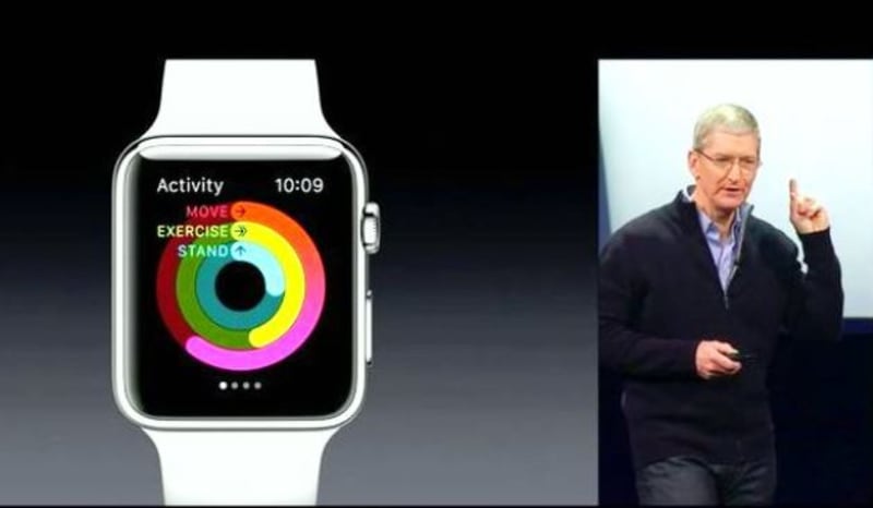 Apple Watch představil generální ředitel (CEO) společnosti Apple Inc Tim Cook