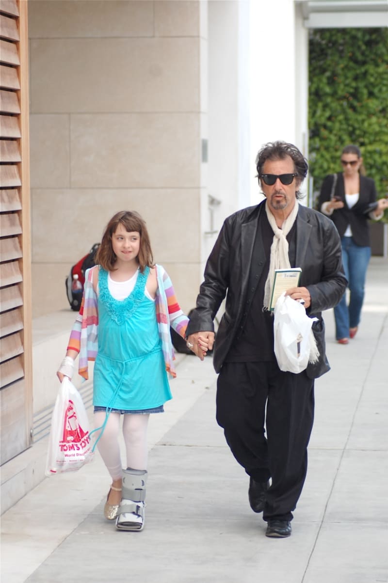 Herec Al Pacino s mladší dcerou Oliviii