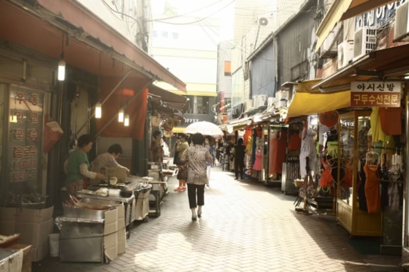 Špína korejského tržiště Míšu zděsila