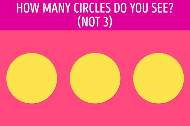 Kolik vidíte na obrázku kruhů?