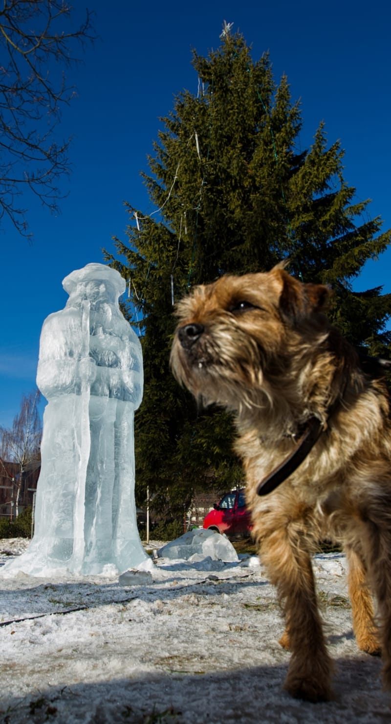 Ledové sochy ve Špindlerově mlýně - Obrázek 6