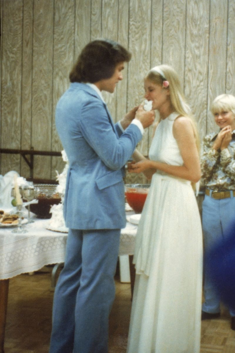 Svatbu měli v roce 1975