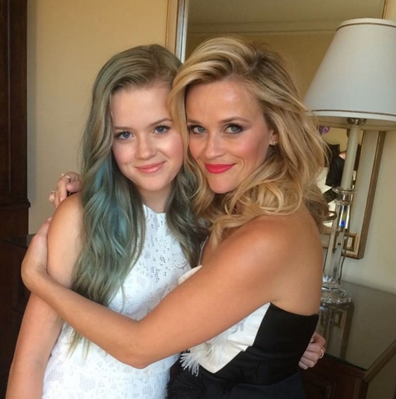 Reese Witherspoon a její dcera Ava