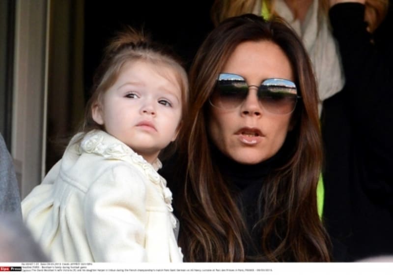 Victoria Beckham s dcerou Harper