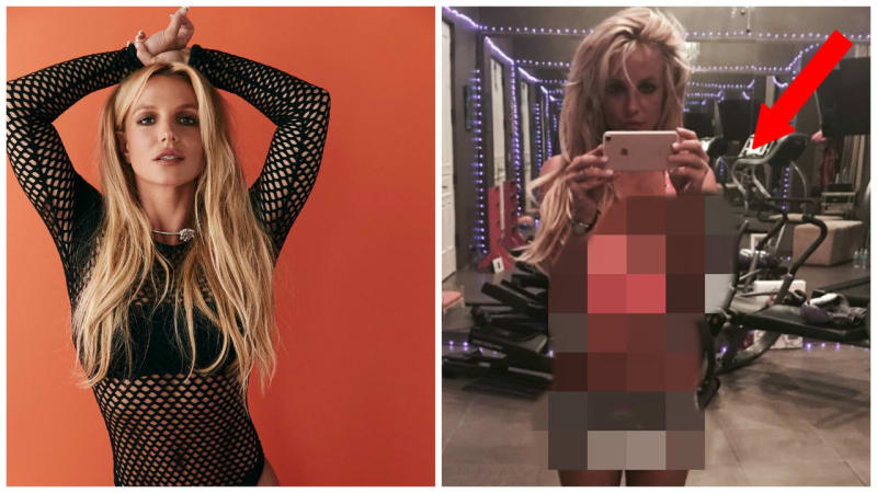 Britney Spears má skvělou figuru.
