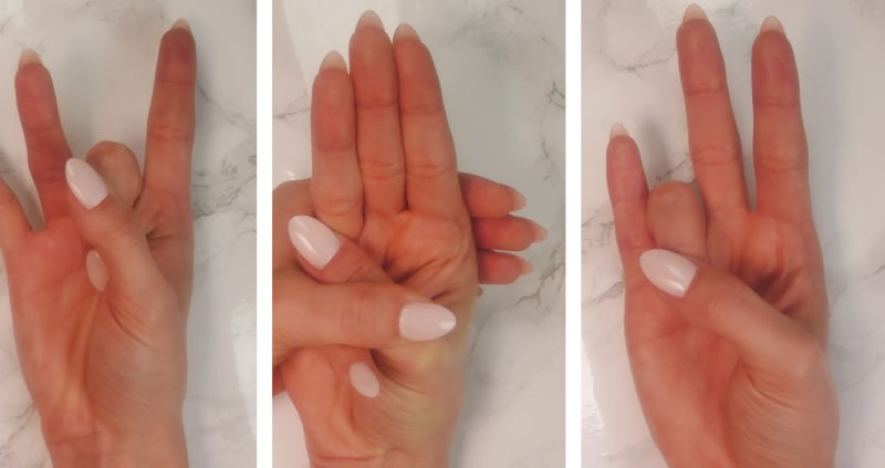 Cvičení s prsty podle Ajurvédy 6