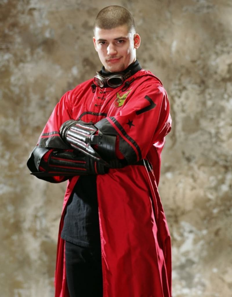 Herec Stanislav Janevski alias Viktor Krum z Harryho Pottera.