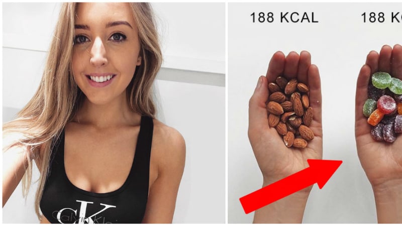 GALERIE: Sexy fitness blogerka odhalila překvapivou srovnávačku jídla! Proč byste měli jíst, na co máte chuť?