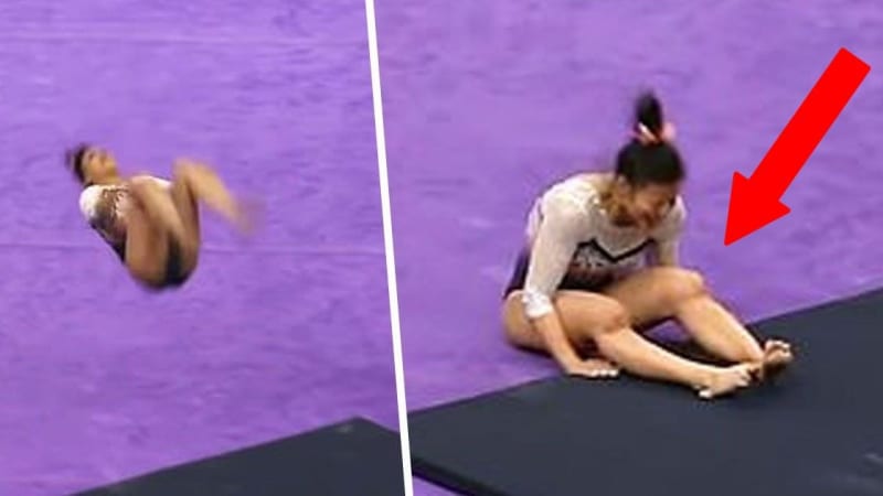 VIDEO: Gymnastka si při skoku zlomila obě nohy. Tyhle hororové záběry jsou jen pro silné povahy