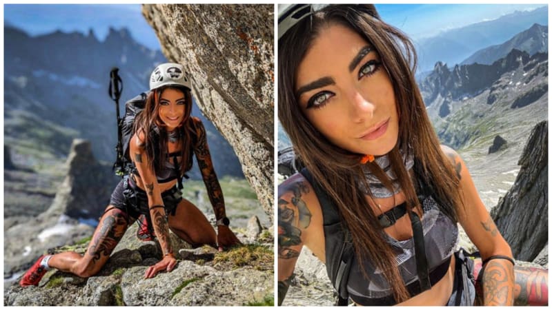 GALERIE: Sexy horolezkyně zdolává ty nejnebezpečnější skály. Proč se ale cítí diskriminovaná?