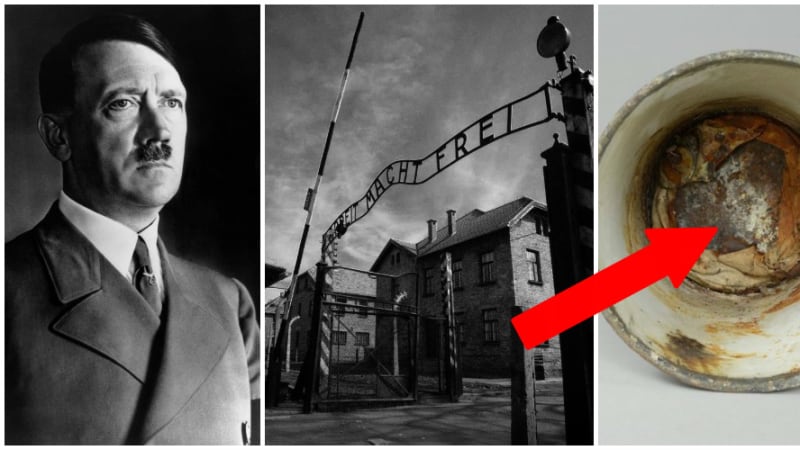 GALERIE: Muž objevil hrnek pohřbený v koncentračním táboře! Rentgenové snímky odhalily šokující TAJEMSTVÍ!