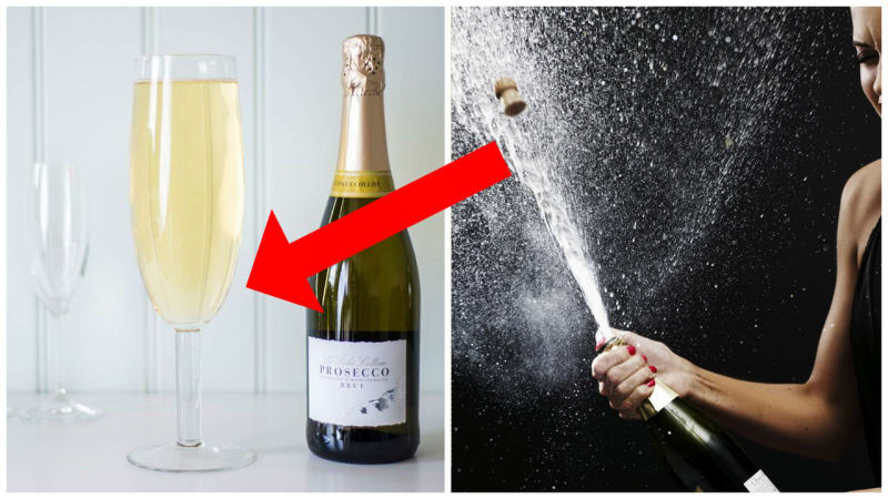 FOTO: Tohle je největší sklenice na šampaňské! Vejde se do ní celá lahev.