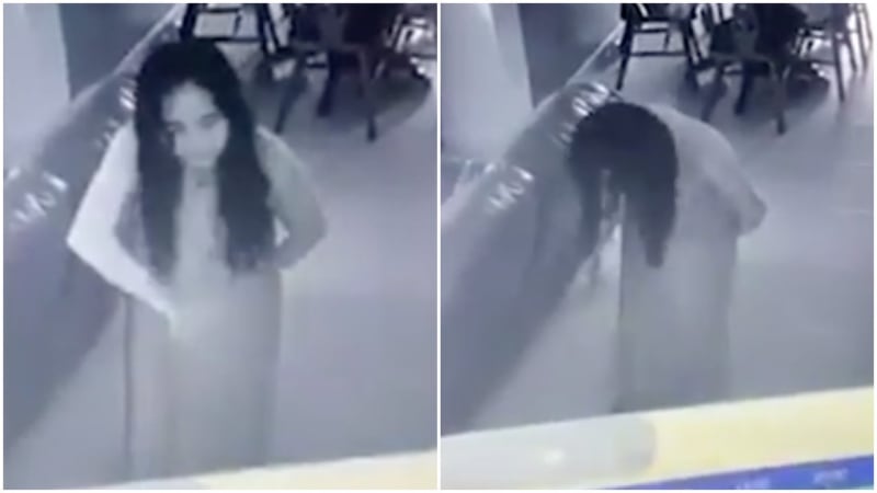DĚSIVÉ VIDEO: Bezpečnostní kamery zachytily ženu posedlou ďáblem! Podívejte se, co vyvádí!