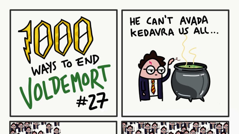 GALERIE: 19 šílených způsobů, jak zničit Voldemorta z Harryho Pottera. Vážně by tohle fungovalo?