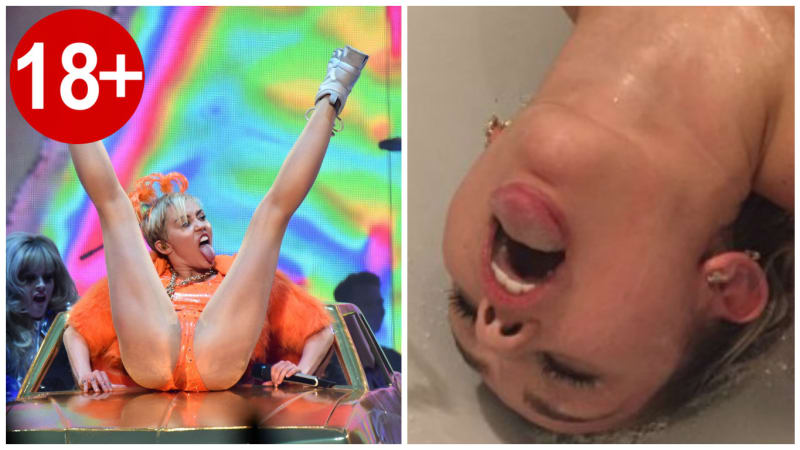 GALERIE 18+: Hanbaté fotky Miley Cyrus unikly na internet! Zpěvačka si na nich užívá s přítelkyní a močí na ulici!