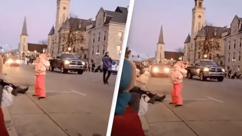 VIDEO: Děsivá nahrávka ukazuje, jak auto málem srazilo malou holčičku! Z toho vám poběží mráz po zádech