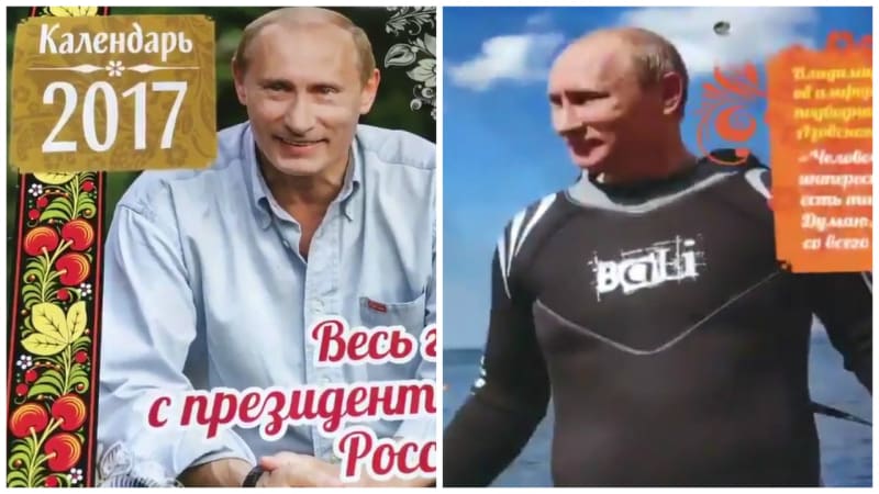 GALERIE: Putin vydává sexy kalendář na rok 2017. Tenhle hit musíte vidět!