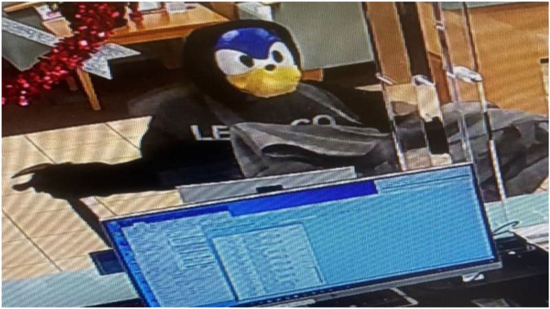FOTO: Muž v převleku Ježka Sonica se pokusil vykrást banku! Na čem ztroskotal?