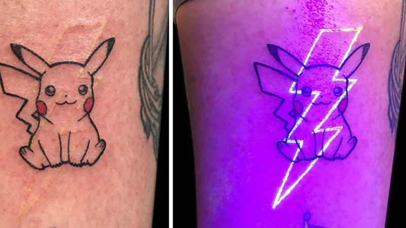 GALERIE: 21 tetování, která pod UV lampou získávají nový rozměr. S těmito kérkami budete králové diskoték
