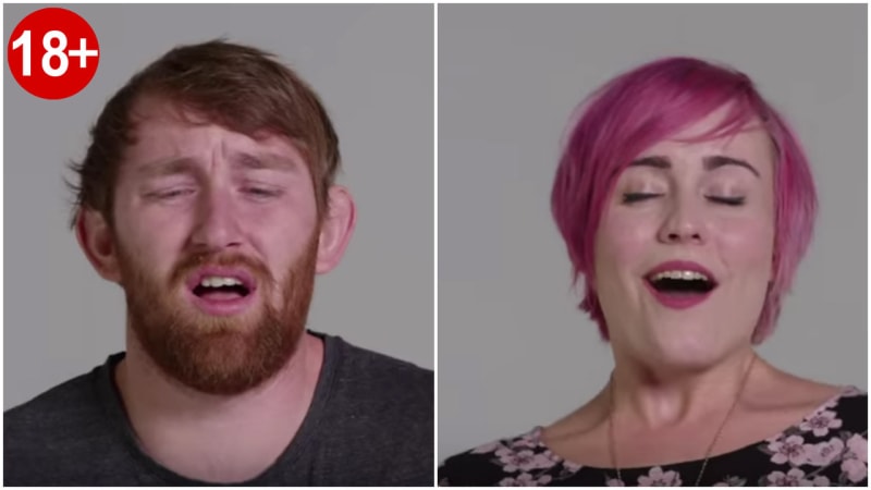 VIDEO: 100 lidí natočilo obličej, který dělají při orgasmu. Tohle vás fakt pobaví!