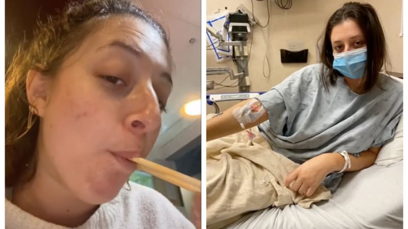 VIDEO: Žena skončila v nemocnici poté, co snědla příliš moc sushi. Co se jí stalo?
