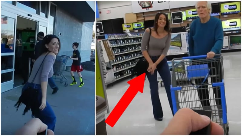VIDEO: Týpek dal holce vibrující kalhotky, ta měla orgasmus přímo uprostřed obchodu! Co na to kolemjdoucí?