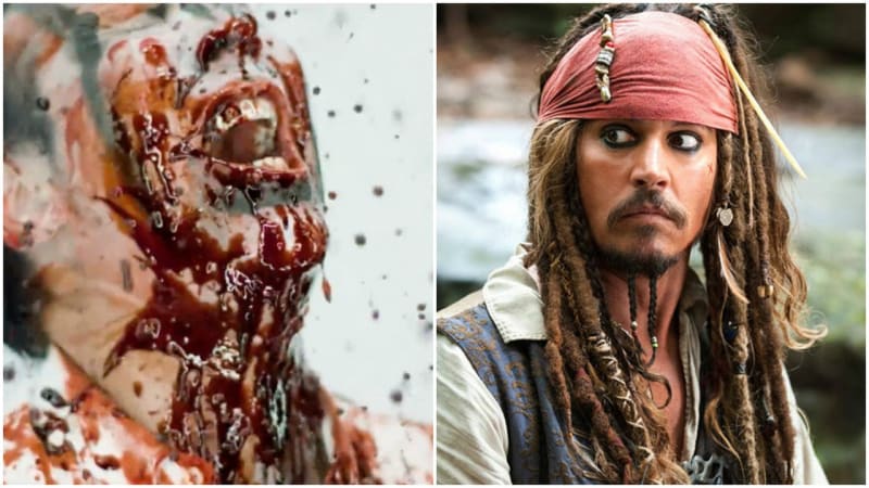 VIDEO: Johnny Depp se objevil v novém satanistickém klipu Marilyna Mansona! Dokoukáte tohle krvavé peklo?