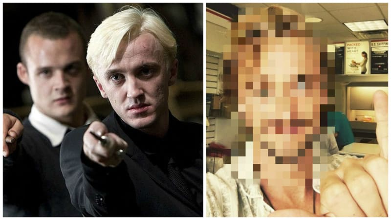 GALERIE: Tohle že je slizoun Draco Malfoy? Blonďatý prcek vyrostl v tohoto sexy fešáka!
