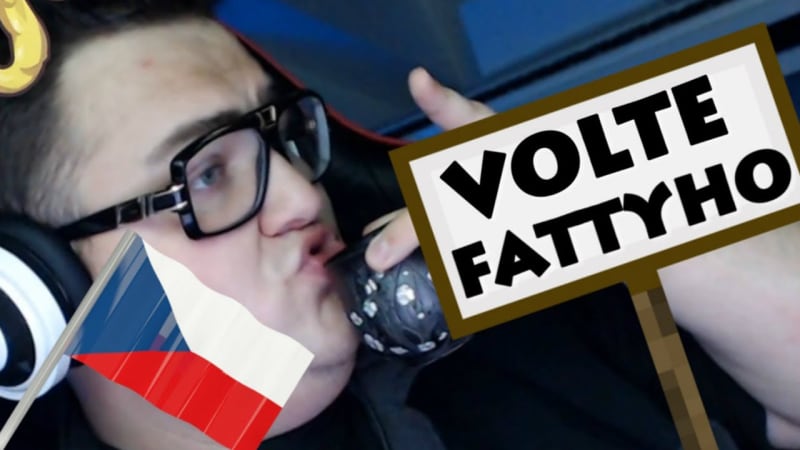 VIDEO: Fattyho nejšílenější video?! Youtuber míří do politiky, na stáncích chce rozdávat ku*vy! Budete ho volit?