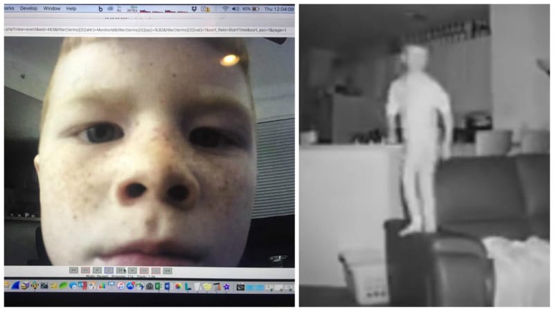 VIDEO: Otec dal do pokoje skrytou kameru. Ta nachytala jeho syna, jak dělá v noci něco děsivého