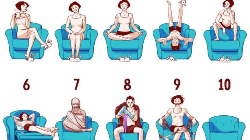 TEST: Způsob, jakým sedíte, prozradí mnoho o vaší osobnosti. Co znamená, když často křížíte nohy?