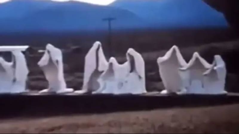 VIDEO: Tiktoker objevil děsivé lidi v bílých pláštích na Google Earth. Z těchto záběrů vás zamrazí