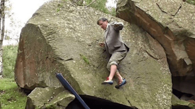 VIDEO: Týpek dokáže lézt po skalách bez použití rukou! Neuvěříte, jak mu to jde