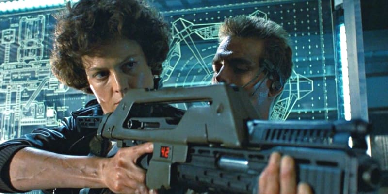 Sigourney Weaver ve filmu Vetřelci