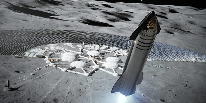 Loď Starship má v budoucnu zajistit lety k Měsíci a k Marsu