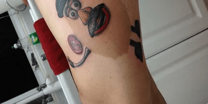 Tetování, která zakrývají mateřská znaménka.