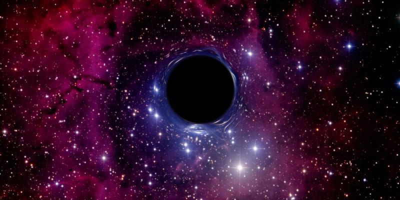 Černá díra se rozsvítila