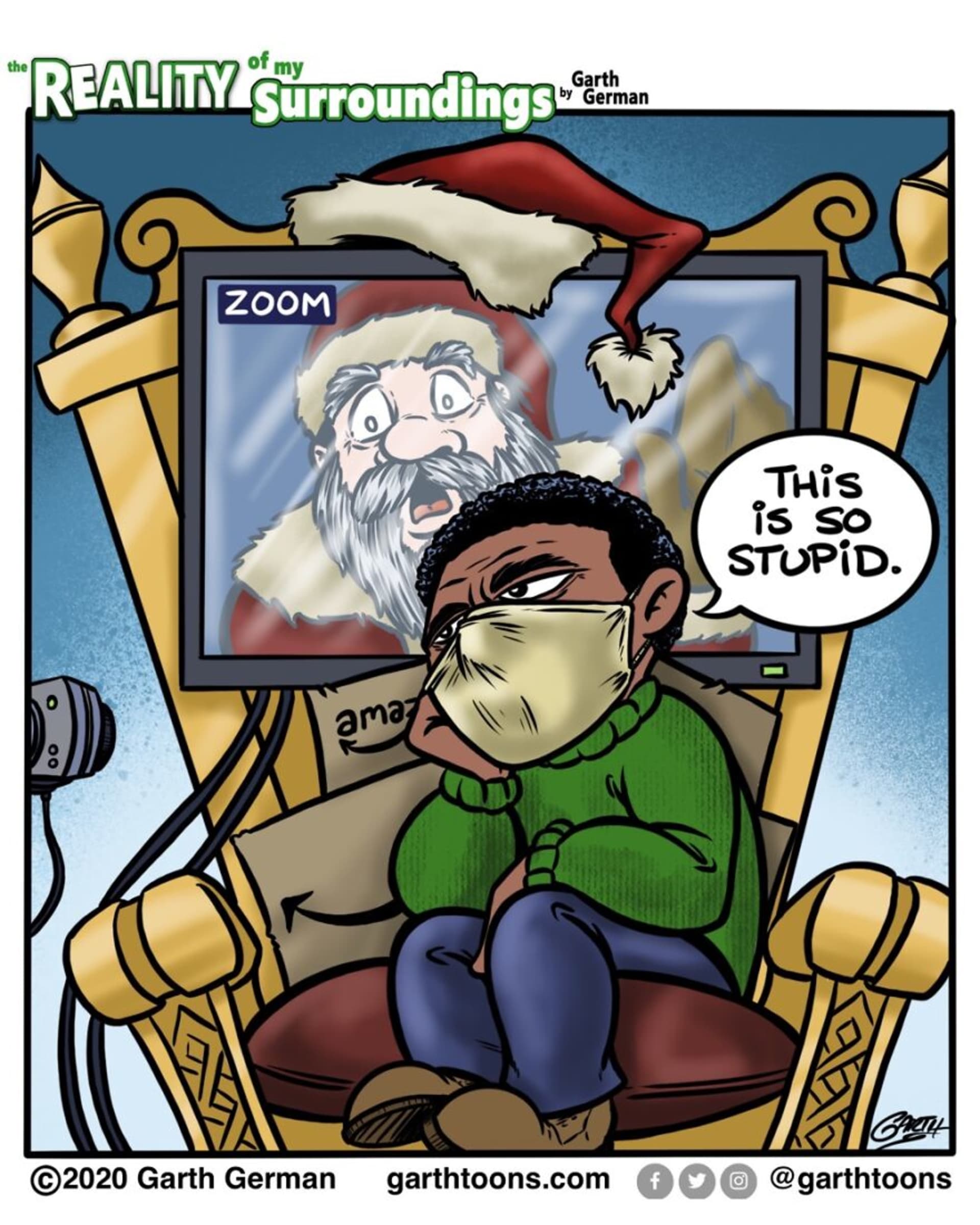 Vtipné ilustrace o Vánocích 14