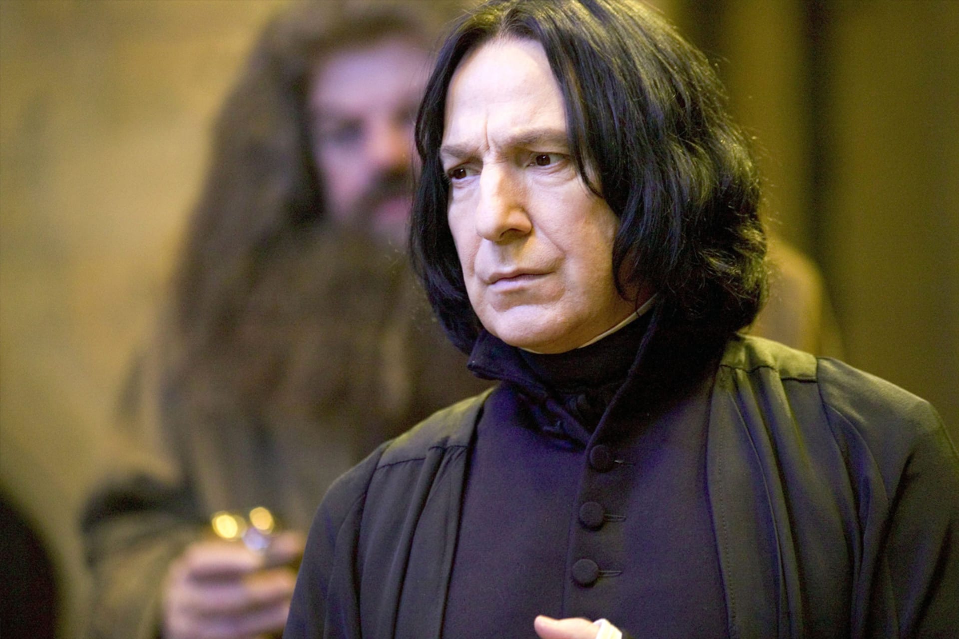Alan Rickman v roli Snapea