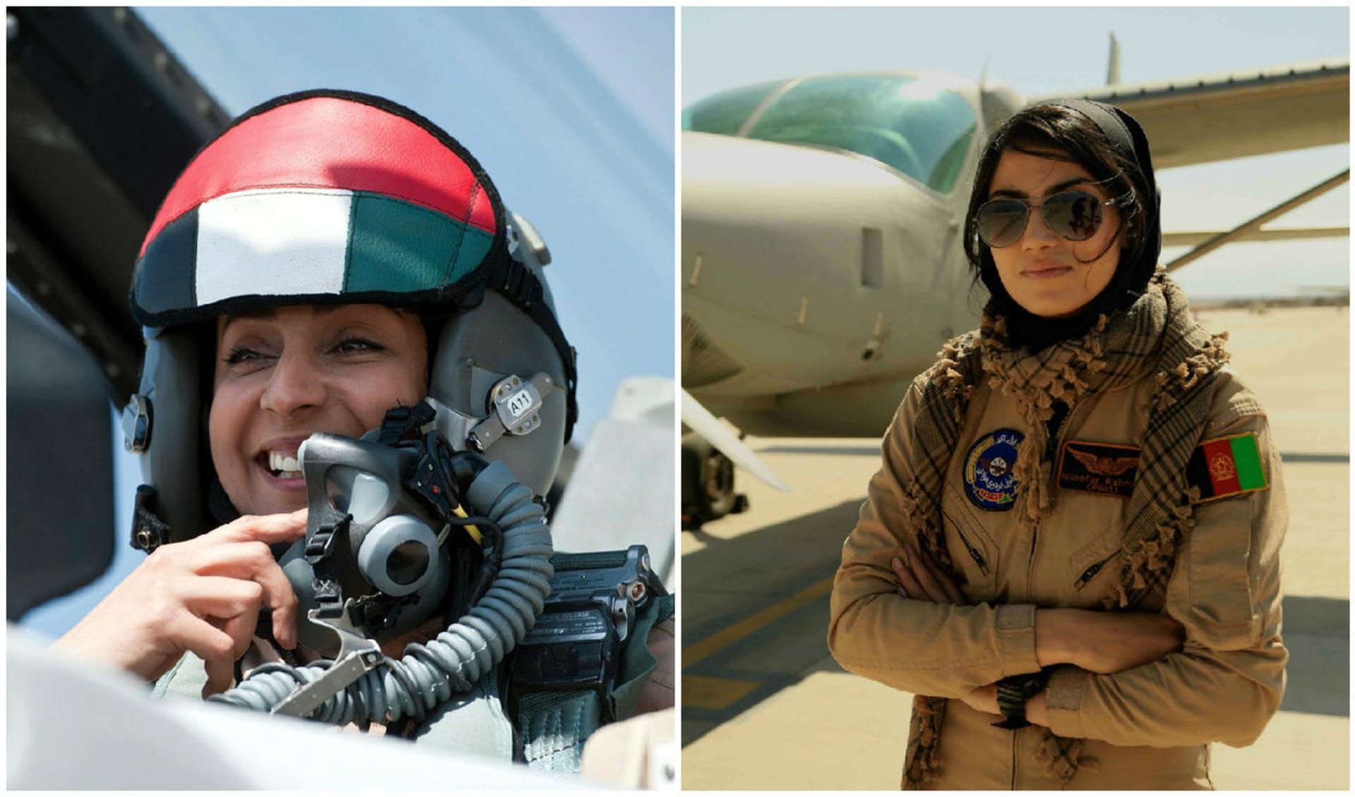 Mariam Mansúri a Nílúfar Rahmání sice vypadají jako modelky, ale nenechte se zmást. Konečně další důvod, proč se dát k armádě.